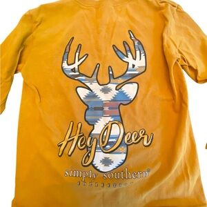 Simply Southern Youth Small ‘Hey Deer’ Shirt

Check out my other listings.